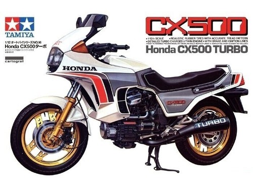 Honda cx500 turbo tamiya - honda,