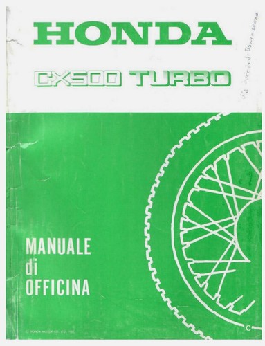 Manuale officina honda 500 - manuale,