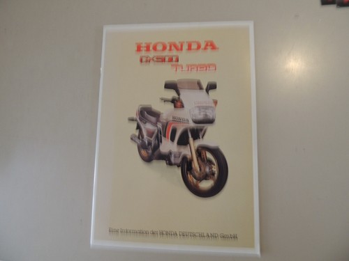 Honda 500 turbo depliant - 500,