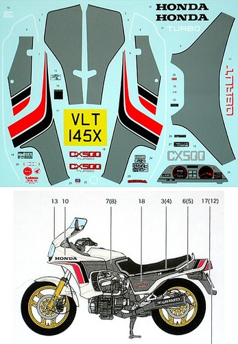 Decalcomania ricambio 6 - ricambio, 1/6